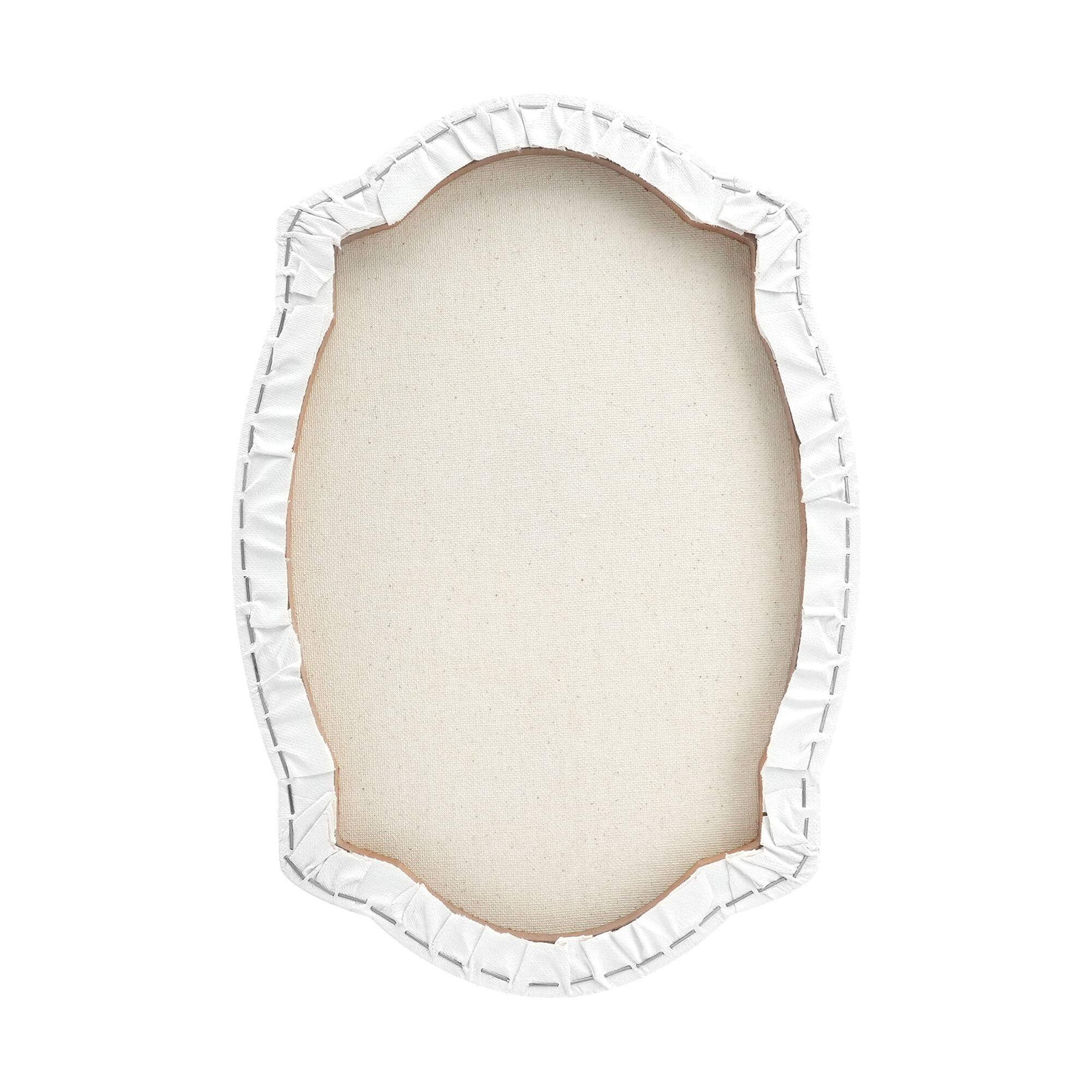 9" x 13" Antique Oval Cotton Duck Canvas by Craft Smart™